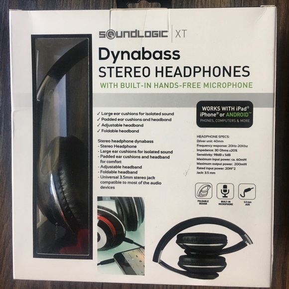 **Soundlogic** Dynabass headphones - Picture 2 of 2